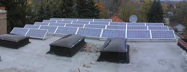 Rooftop PV Array